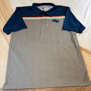 Woodie's Wash Shack Nostalgic Short Sleeve Vintage Graphic Polo Size L